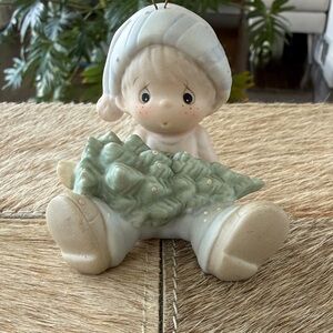 Precious Moments ‘Don’t Let The Holidays Get You Down’ Ornament - Vintage 1990